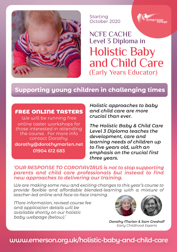 Holistic Baby & Child Care Course Dorothy Marlen